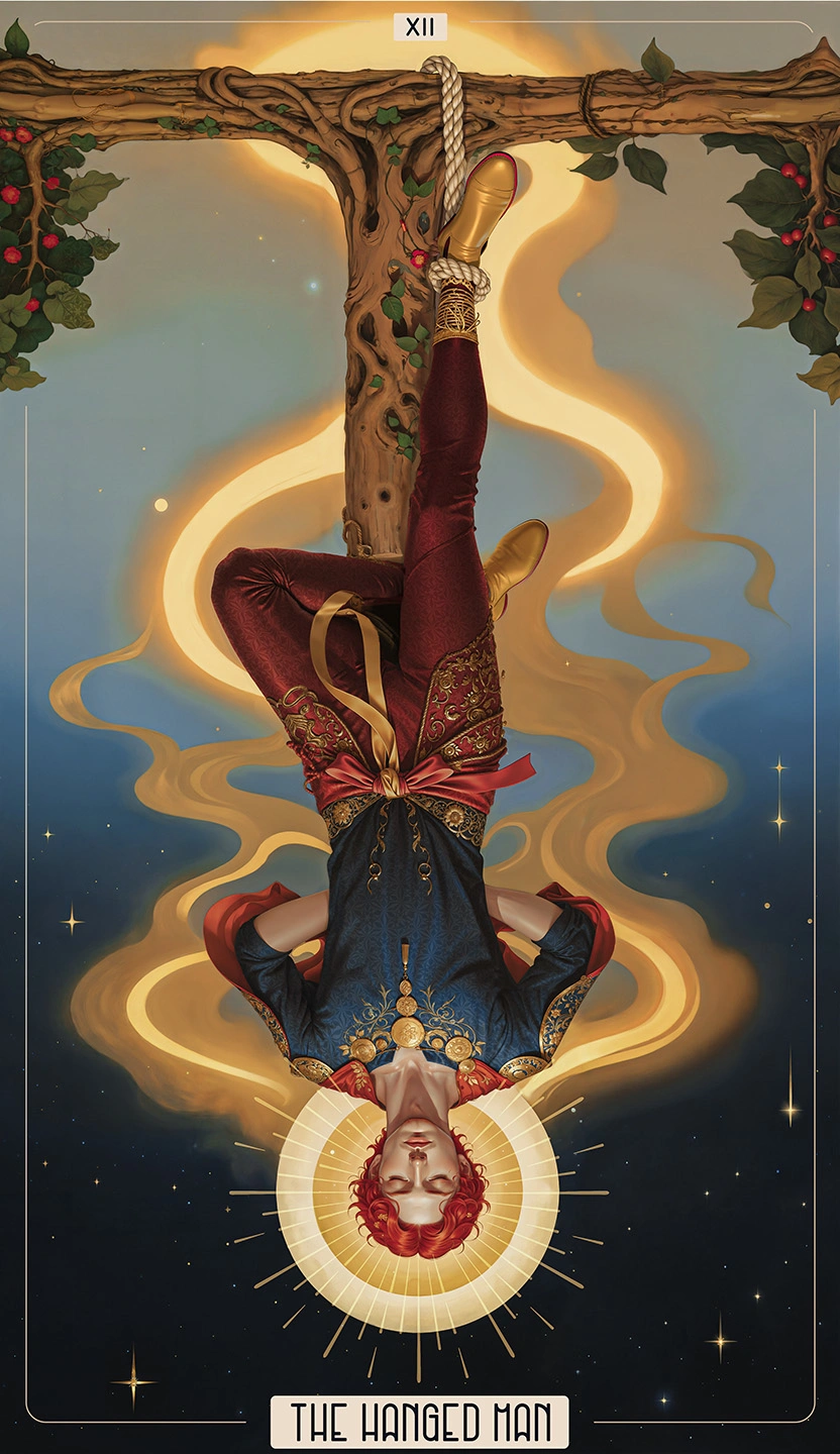 XII - THE HANGED MAN | Major Arcana Tarot Card Meaning